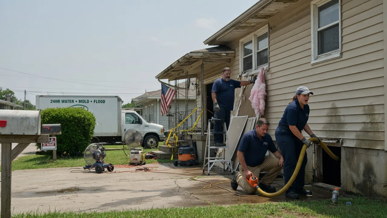 Water Damage Repair in Milan, TN near me
